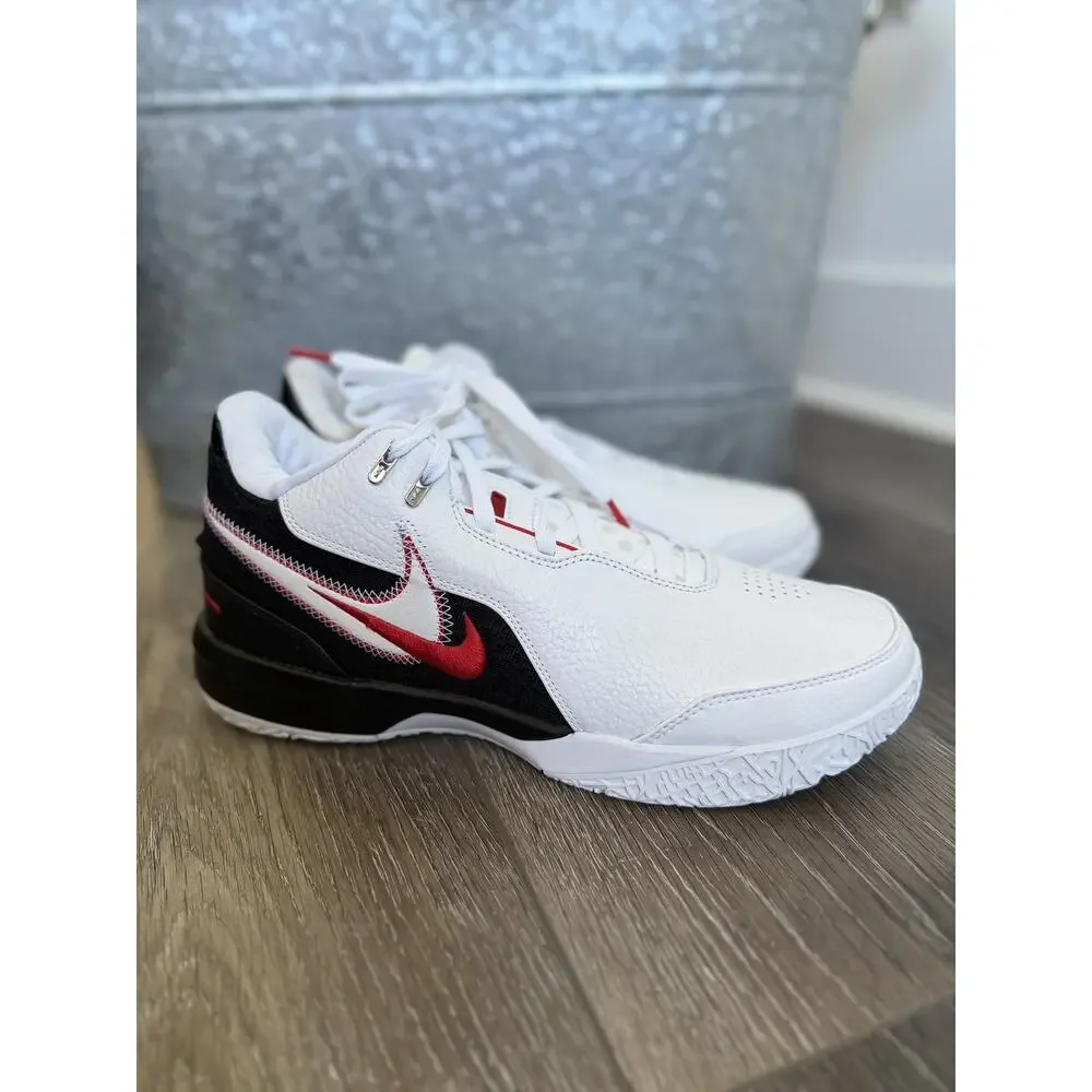 Nike LeBron NXXT Gen AMPD First Game White Red FJ1566-100 Men 10.5